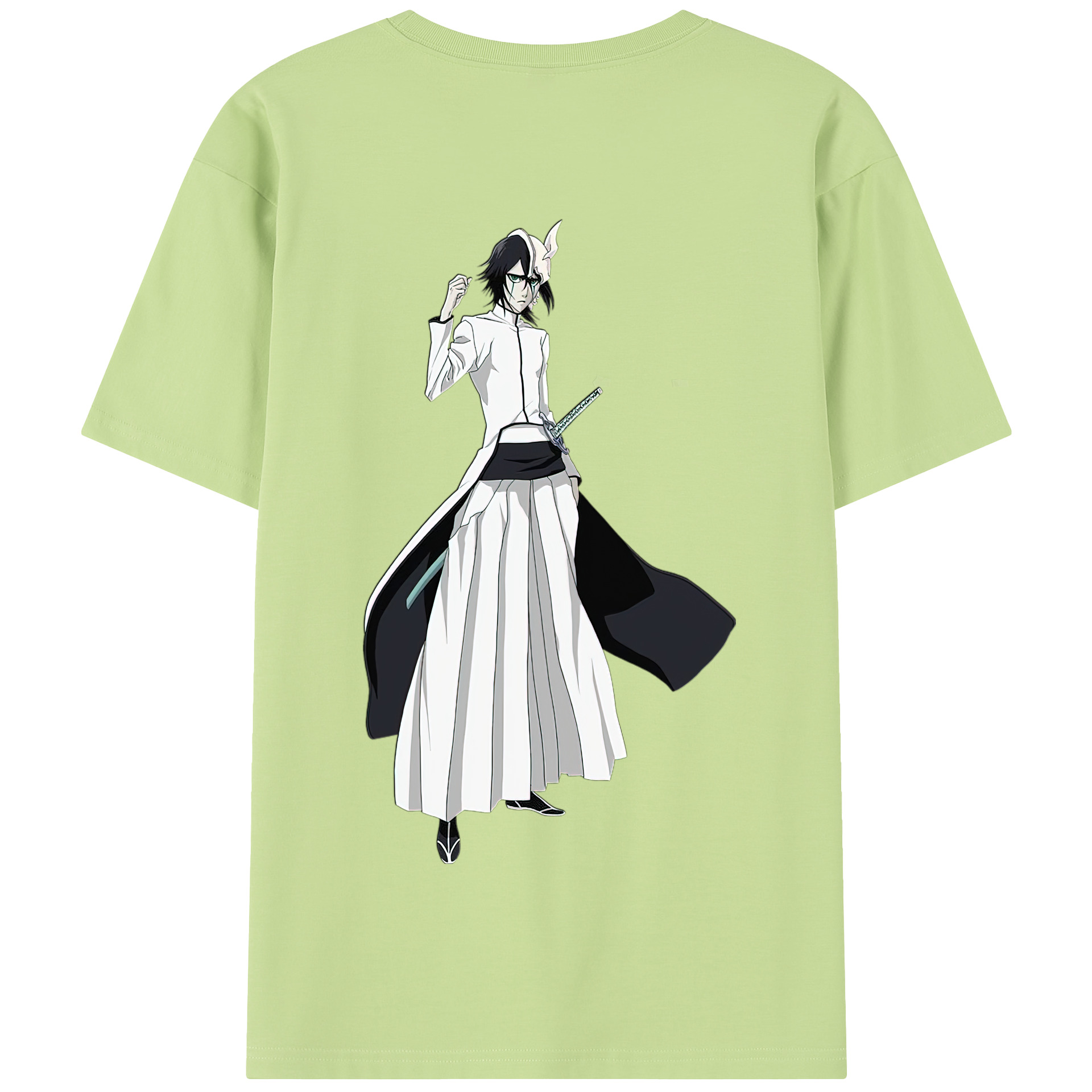 （画像用） ブリーチ ウルキオラ·シファー BLEACH Ulquiorra cifer 綿100％半袖Tシャツ（背面プリント）